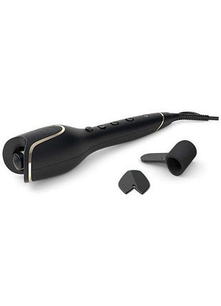 Стайлер philips, 34вт, темп.режимов-3, d -25mm, скорости - 3, керамика, черный