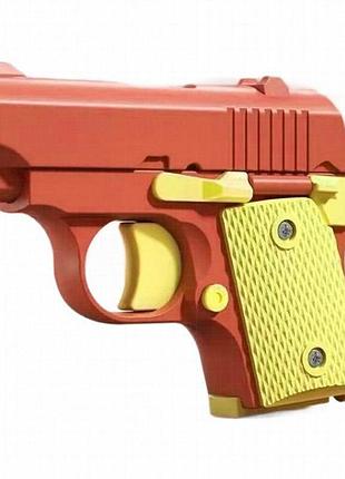 Детский игрушечный пистолет-антистресс red / yellow