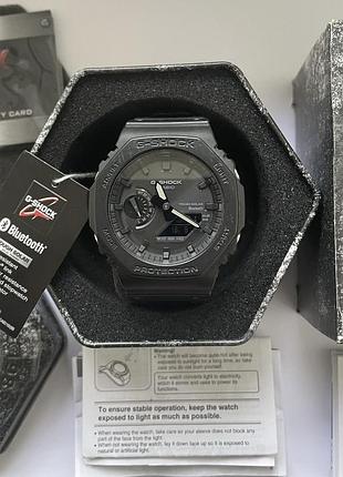 Casio ga-b2100-1a1dr 5689 . casio g shock bluetooth, чоловічий тактичний годинник касіо, касіо джі шок
