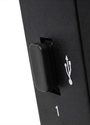 Захисна заглушка для порту юсб usb a чорна
