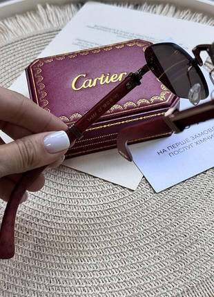 Номерные очки, cartier 3