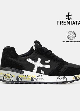 Premiata mick black & white