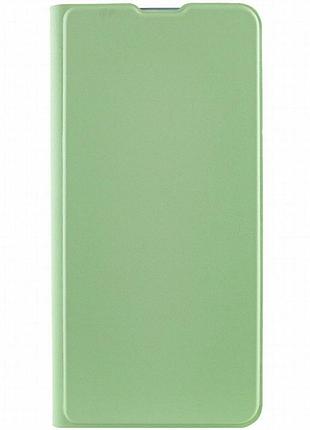 Кожаный чехол-книжка getman elegant (pu) для samsung galaxy a54 5g мятный