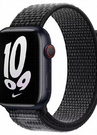 Ремешок nylon для apple watch 38/40/41/42mm(ser.10) black / summit white