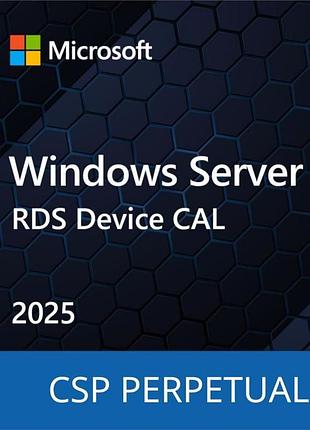 Программный продукт microsoft windows server 2025 remote desktop services - 1 device cal