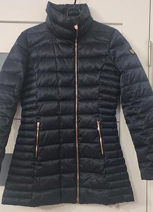 Оригінальна  синя куртка пуховик ea7 emporio armani (оригінал), розмір м