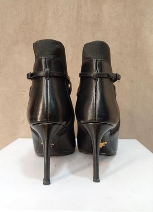 Ботильоны  prada кожаные 37,5 оригинал 3