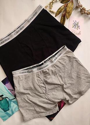 Мужские трусы боксерки коттоновые хлопковые calvin klein xl l