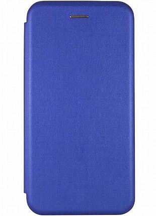 Кожаный чехол-книжка classy для xiaomi redmi note 9s / note 9 pro / note 9 pro max синий