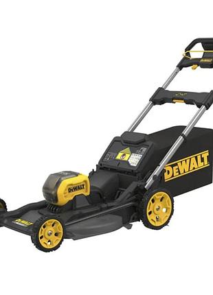 Газонокосилка аккумуляторная dewalt xr flexvolt 54в 53см 67л 25-102мм 29кг без акб и зу