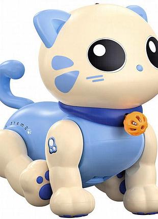 Интерактивная игрушка котенок-робот sht k31 blue