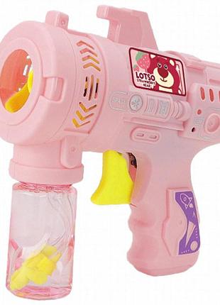 Пистолет с мыльными пузырями heroes bubble gun+ bottle 50ml bear