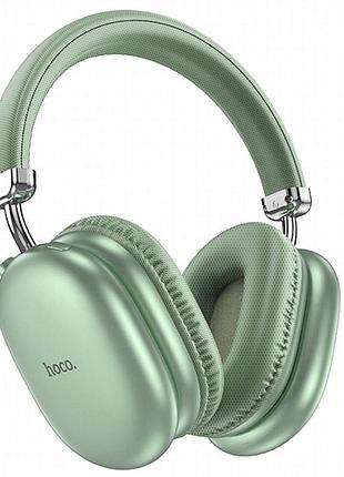 Накладные беспроводные наушники hoco w35 max joy green