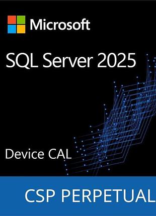 Програмний продукт microsoft sql server 2025 - 1 device cal