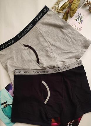 Мужские трусы боксерки коттоновые хлопковые calvin klein xl l