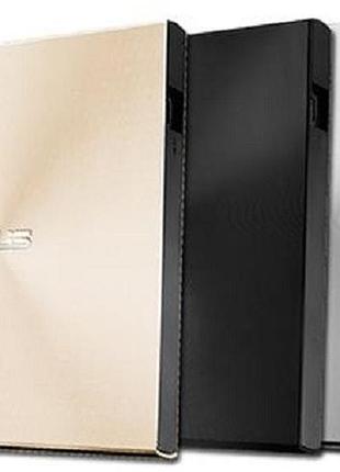 Привод asus zendrive sdrw-08u9m-u dvd+-r/rw usb2.0 ext ret ultra slim gold внешний