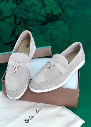 Лоферы женские loro piana
