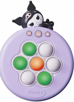 Портативная игра pop-it speed push game ver.6 black cat