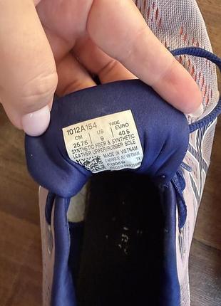 Кросівки asics бузкові 3