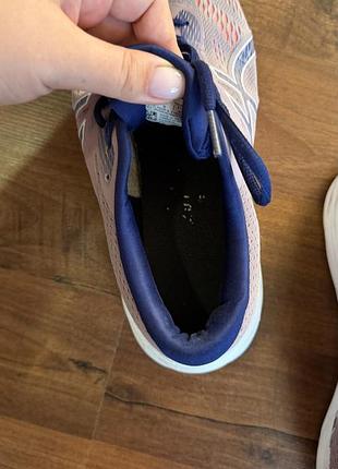 Кросівки asics бузкові 2
