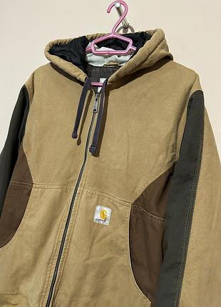 Куртка carhartt reworked custom active detroid jacket work 90s y2k