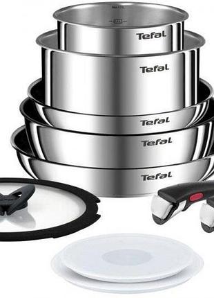 Набор посуды tefal ingenio emotion, 10 предметов, нерж.сталь