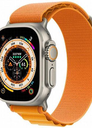 Ремешок alpine loop для apple watch 42(ser.1-3)/44/45/46/49mm (m/l) оранжевый / orange