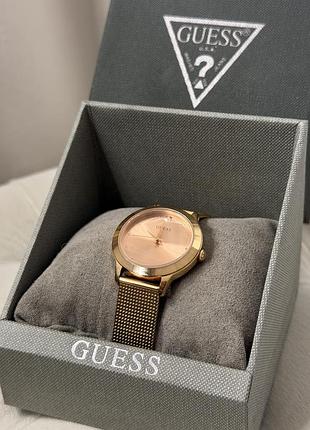 Годинник guess позолота з камінням