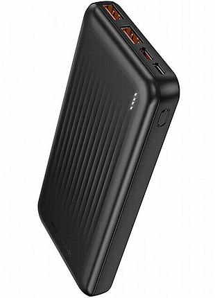 Портативное зу power bank borofone bj80 clever 22.5w+pd20w 10000 mah black