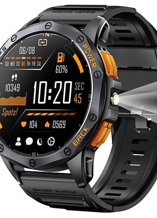 Умные смарт часы smart gps max black, 2 ремешка