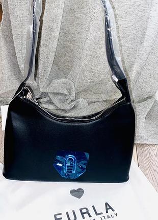 Жіноча сумка furla чорна 2