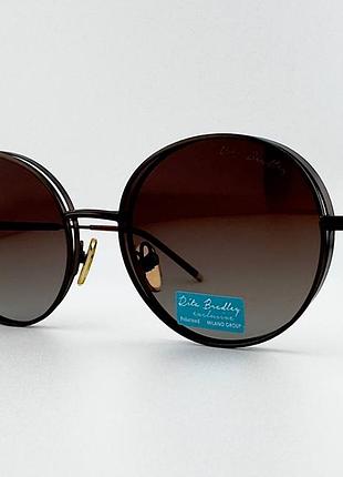 Сонцезахисні окуляри rita bradley rb8117 col.02p з поляризацією (polarized), коричневий градієнт