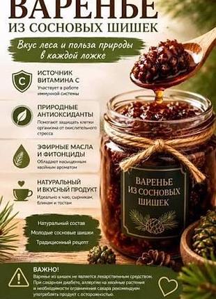 Варення соснова шишка (212 мл)