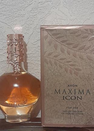 Парфумована вода avon maxima icon для жінок, 50 мл