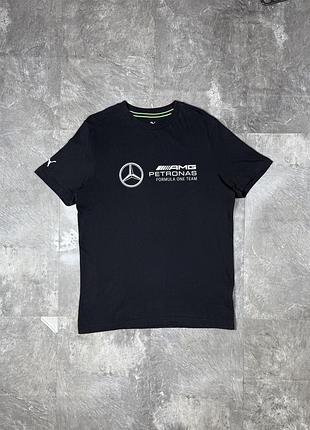 Футболка puma mercedes amg petronas f1 team пума мерседес