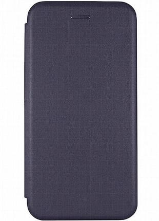 Кожаный чехол-книжка classy для infinix zero 30 4g темно-синий