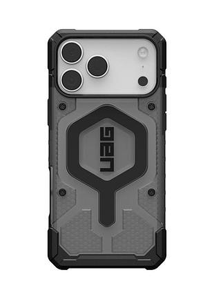 Чохол uag для iphone 17 pro max, pathfinder clear magsafe, ash/black