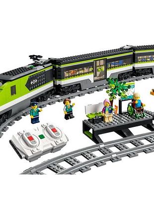 Конструктор lego city trains пасажирський потяг-експрес