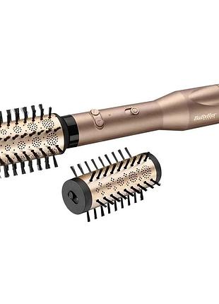 Фен-щітка babyliss big hair dual, 650вт, 2 режими, хол. обдув, кераміка, золотистий