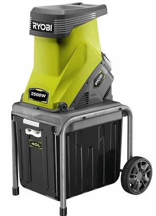 Измельчитель садовый ryobi rsh2545b, 2500вт, 45мм, 40л, нож