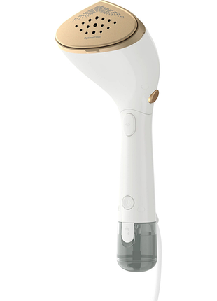Отпариватель philips компактный series 7000, 1500вт, 100 и 200мл, паровой удар -28гр, перчатка, чехол, нерж. сталь, белый