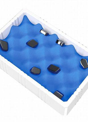 Настольная интерактивная игра ummi 8899 magnetic arena game white / blue
