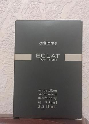 Туалетна вода oriflame eclat for men 75 мл для чоловіків