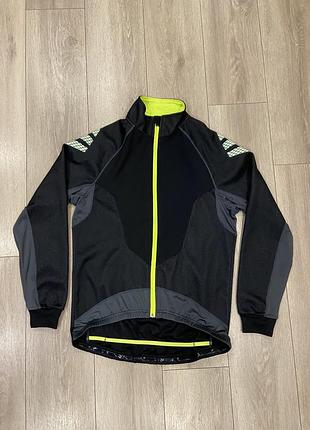 |l| чоловіча велокуртка crane pro / софтшелл термо куртка / велосипедна куртка crane pro cycling thermal jacket