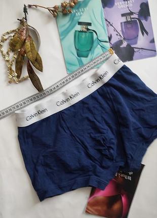 Calvin klein m мужские трусы боксерки коттоновые хлопковые
