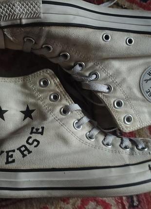 Высокие кеды converse chuck taylor all star с принтом - размер 40 (25.5 см)