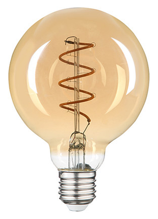 Лампа led vestum g95 e27 6вт 220v 2500k
