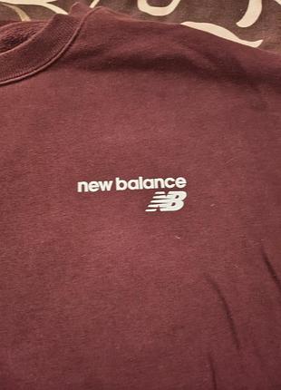 Кофта чоловіча new balance бордова 2