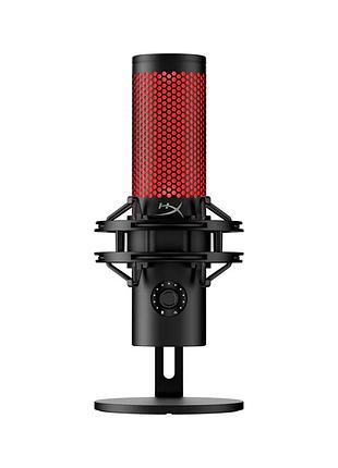Микрофон гейминговый hyperx quadcast 2, omni/uni/bi, usb-a, 3м, rgb, черный