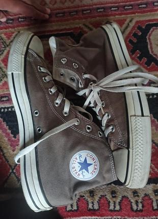 Оригінальні високі кеди converse all star — великий розмір 46 (30 см)